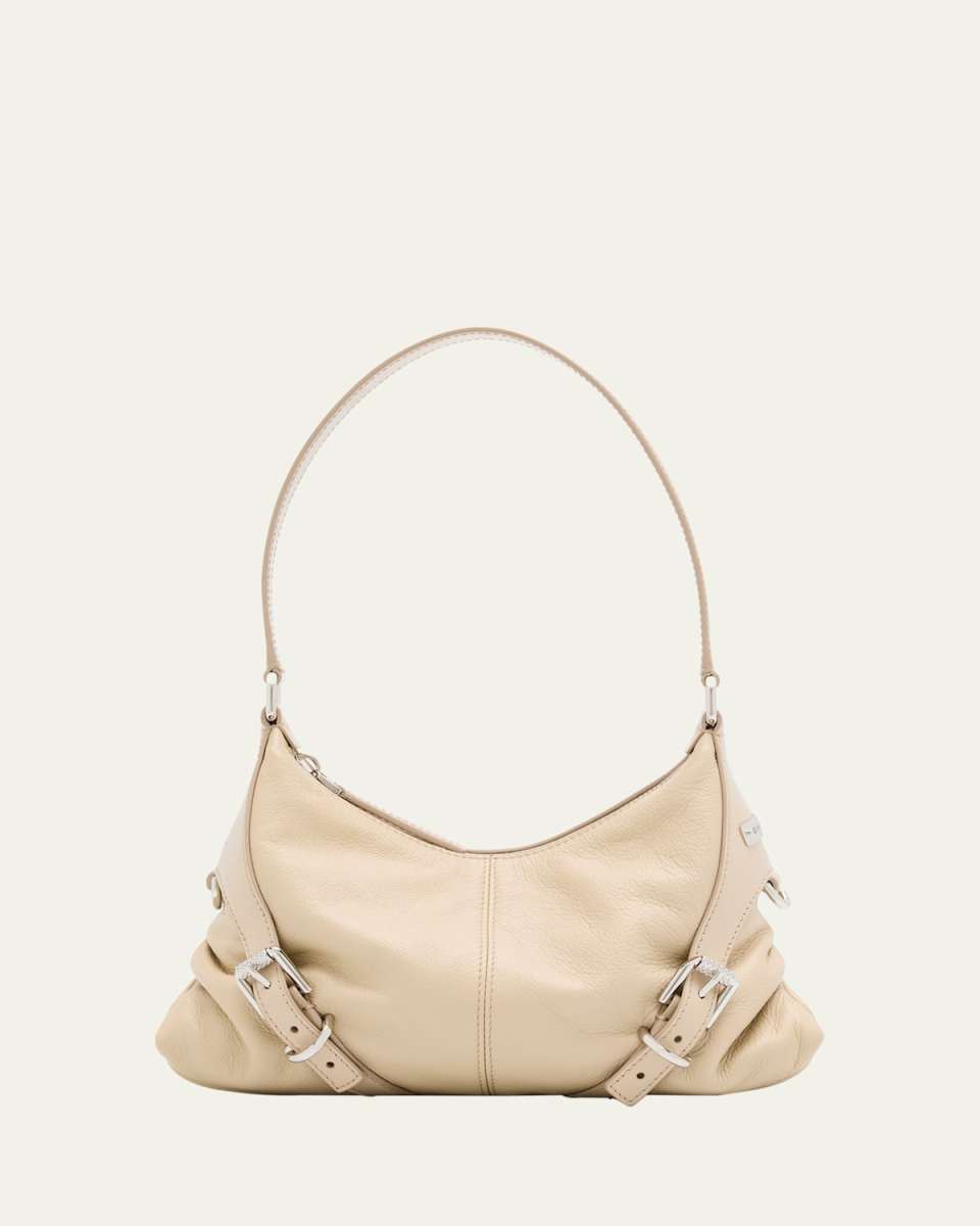 Voyou Harness Shoulder Bag in Smooth Leather